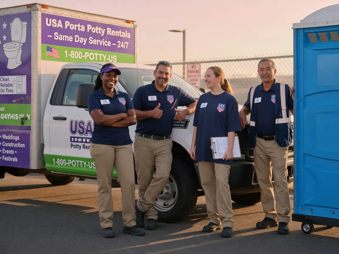 Porta Potty Rental company in Leakesville, MS